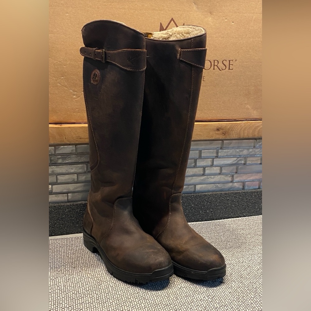Mountain Horse -Wide Calf- SNOWY RIVER TALL WINTER BOOT 11W - Picture 3 of 17